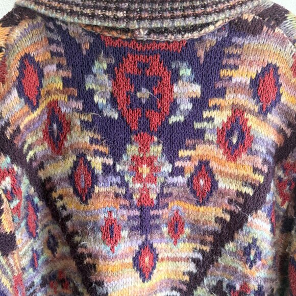 Free People 💋 Home On The Range Cardi \\ Size XS // Colorful oversize knit - Picture 13 of 14